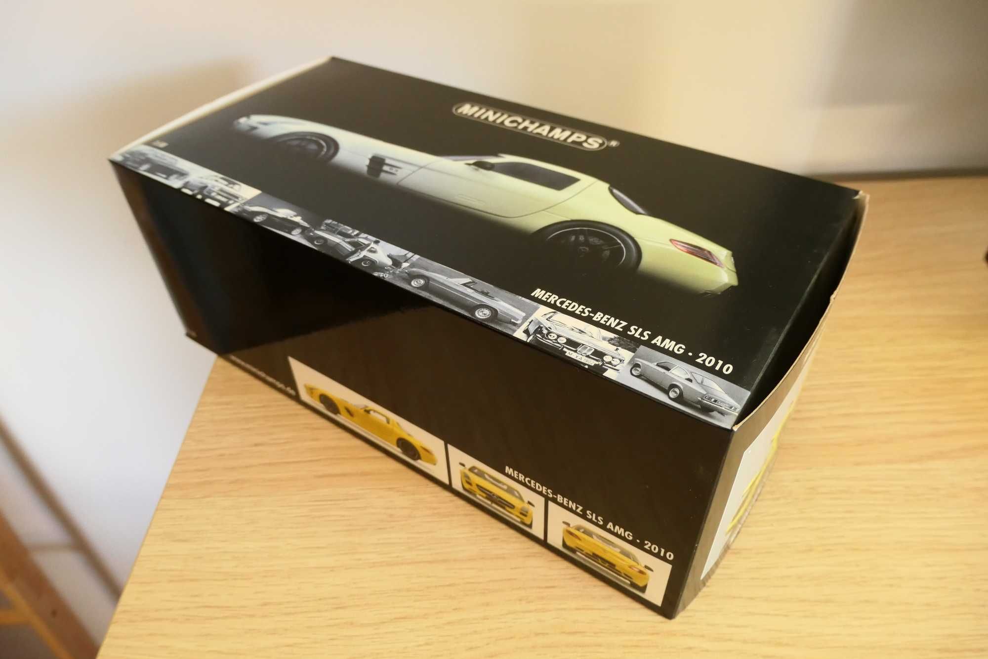 Mercedes-Benz SLS-AMG - Minichamps Yellow E-Cell