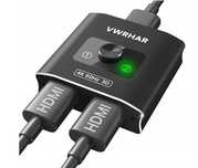 Rozdzielacz Splitter VWRHAR HW-002 HDMI 2 do 1 Dwukierunkowy Nowy