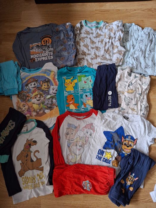 Paka dla chłopaka jesień zima r.122/128 hm sinsay smyk pokemon