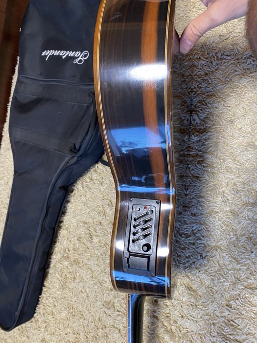 Електроакустическая гитара Santander WS100 EQ массив (PRS)