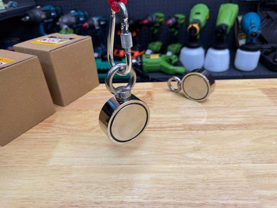 Оренда Пошуковий Магніт 200кг  LNM67-3 Двохсторонній з Мотузкою 20 м