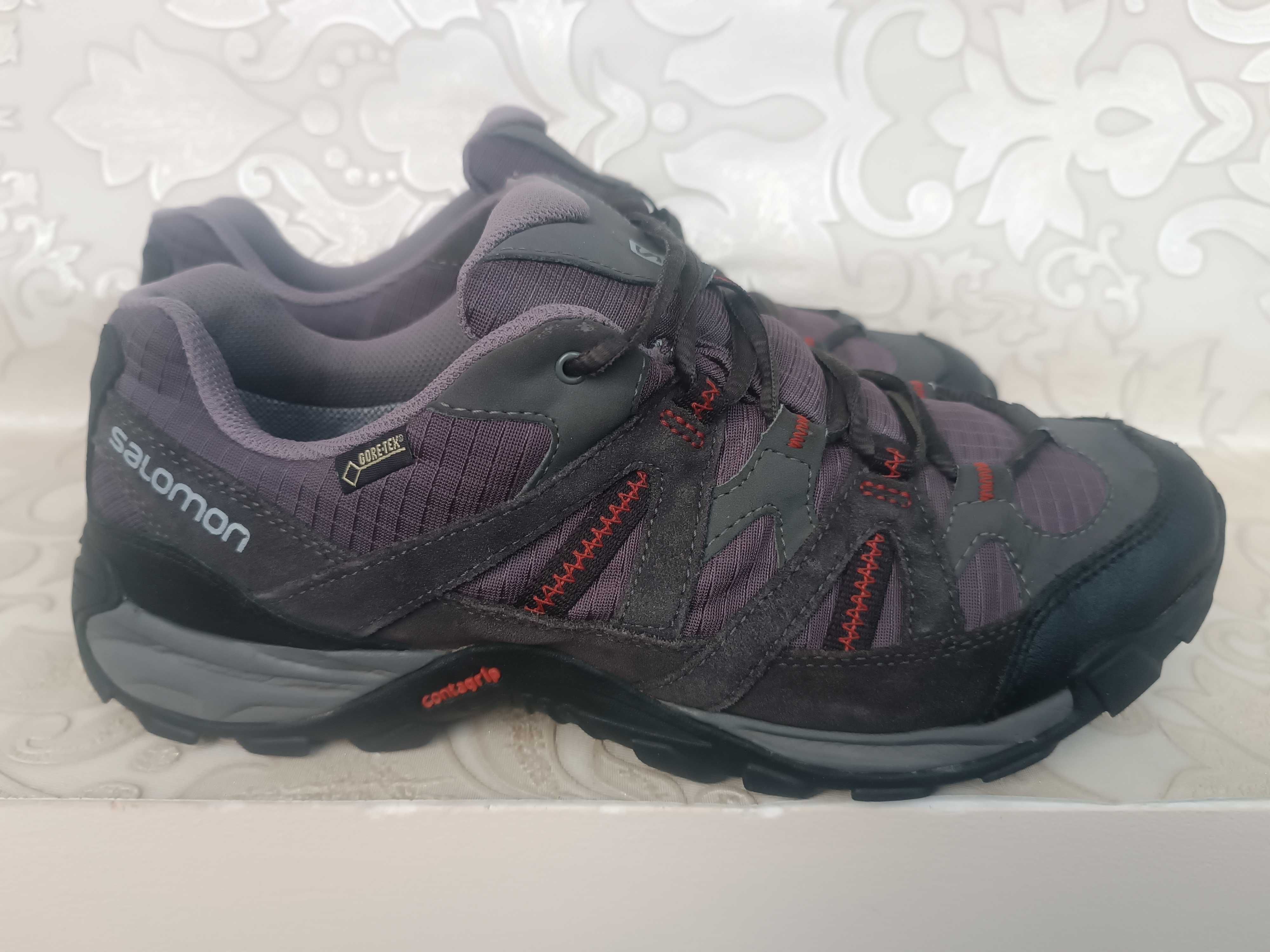 Кроссовки на мембране gore-tex Salomon X mid 44.5 28 28.5 см кожа