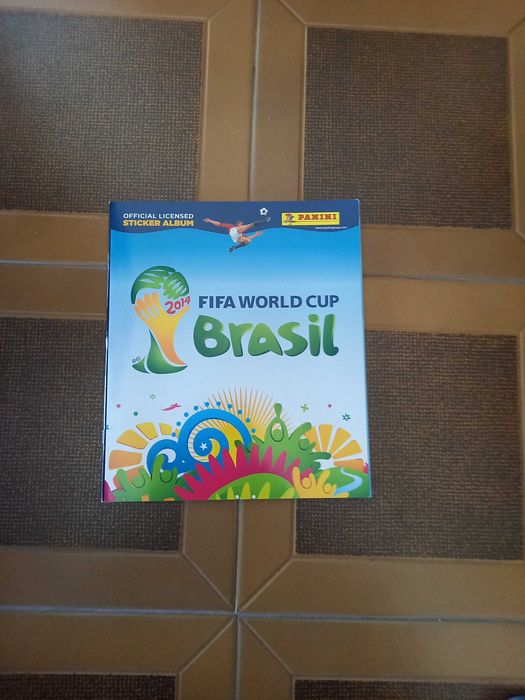 Caderneta vazia Brasil 2014