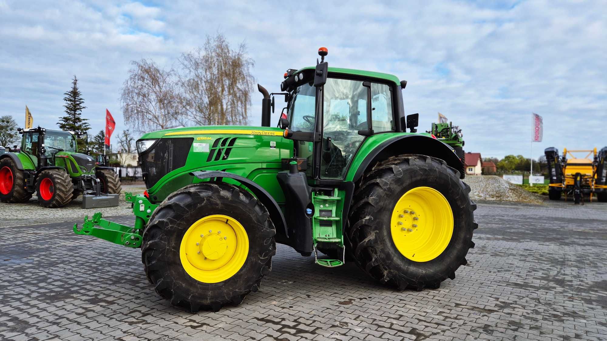 Ciągnik rolniczy JOHN DEERE 6195M - pierwszy właściciel