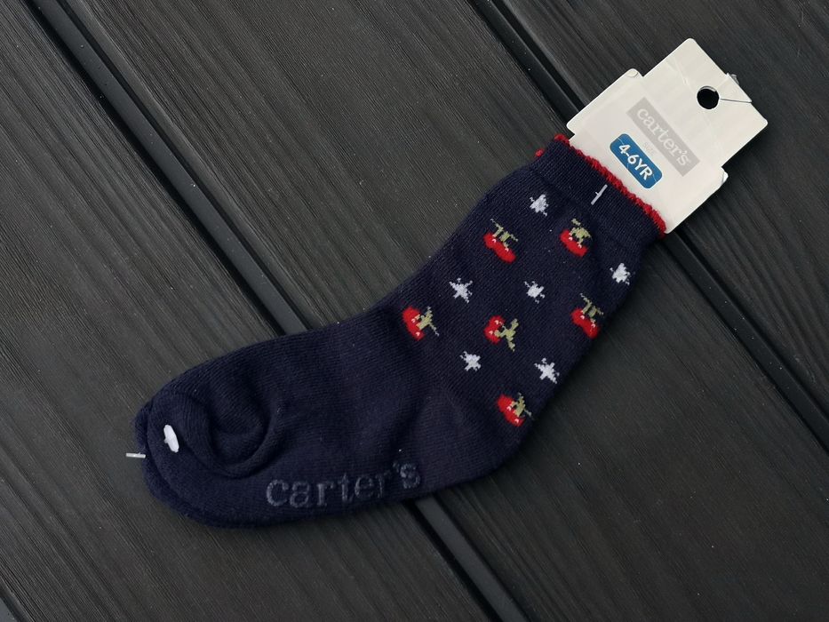 Carter's skarpetki Nowe z metką 4-6 lat z wisienka mi