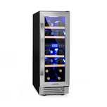 Vinovilla 17 built-in duo onyx edition chlodziarka do wina