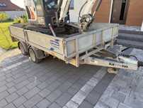 Przyczepa laweta dmc 3500 kg w bardzo dobrym stanie najazdy !!!
