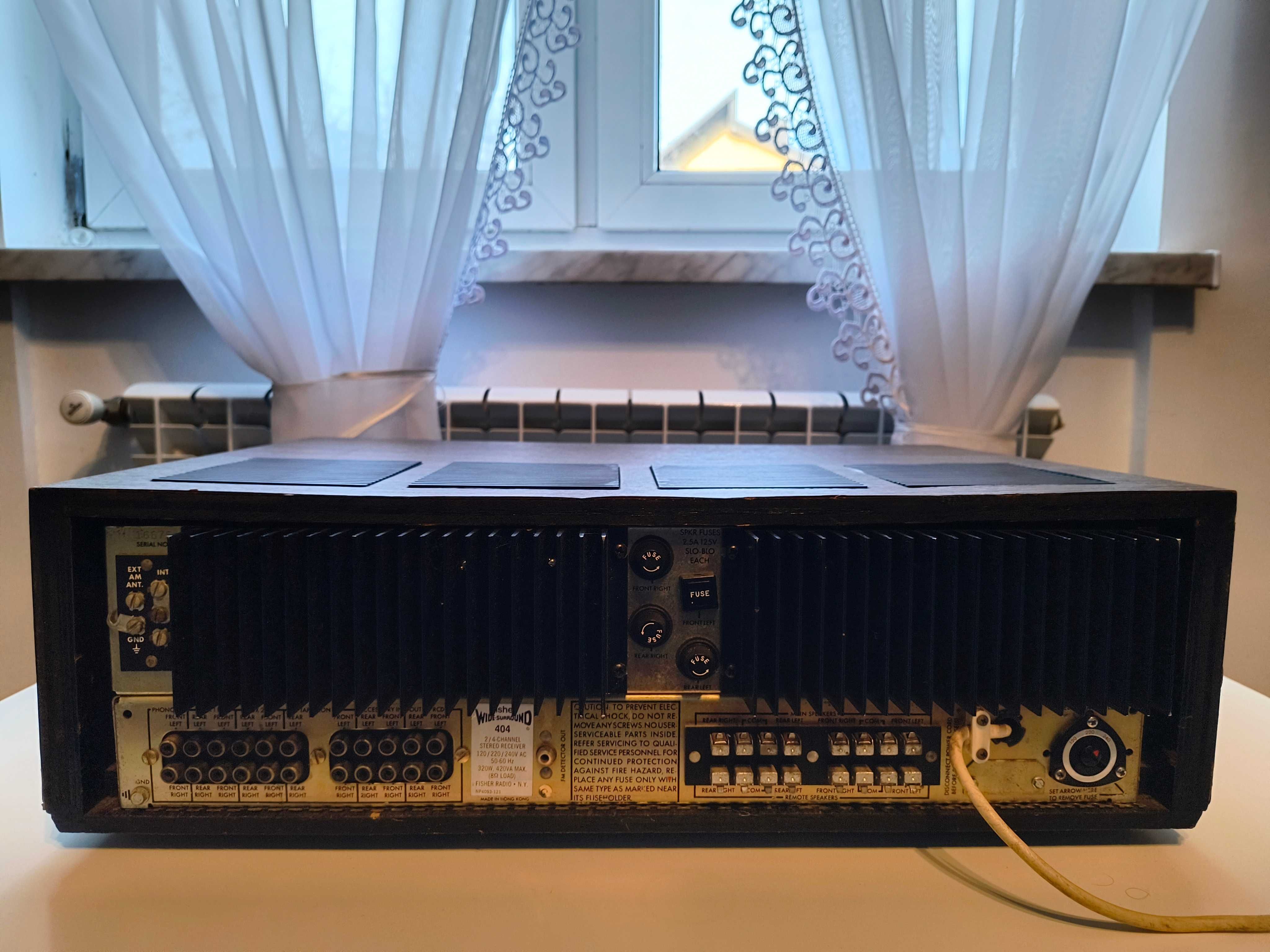 Amplituner Fisher 404 Quadro Monster