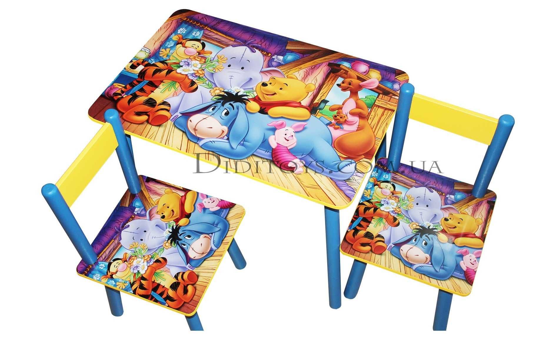 Дитячий стол і стільчик, комплект мебелі від виробника