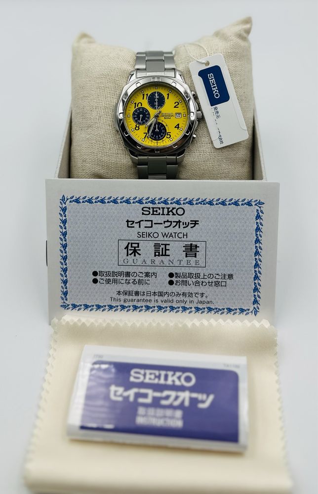 Zegarek Seiko Chronograf