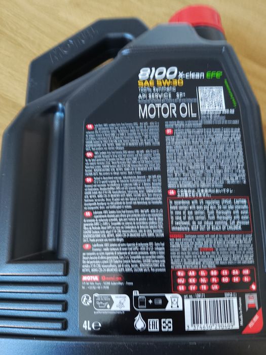 Motul 4 l 8100 x-clean efe C2,C3 sae 5w30 ful syntetyczny najtaniej!