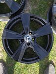 Чорні литі диски Mercedes R17 C class CLA E w212 w213 Vito V clas 447