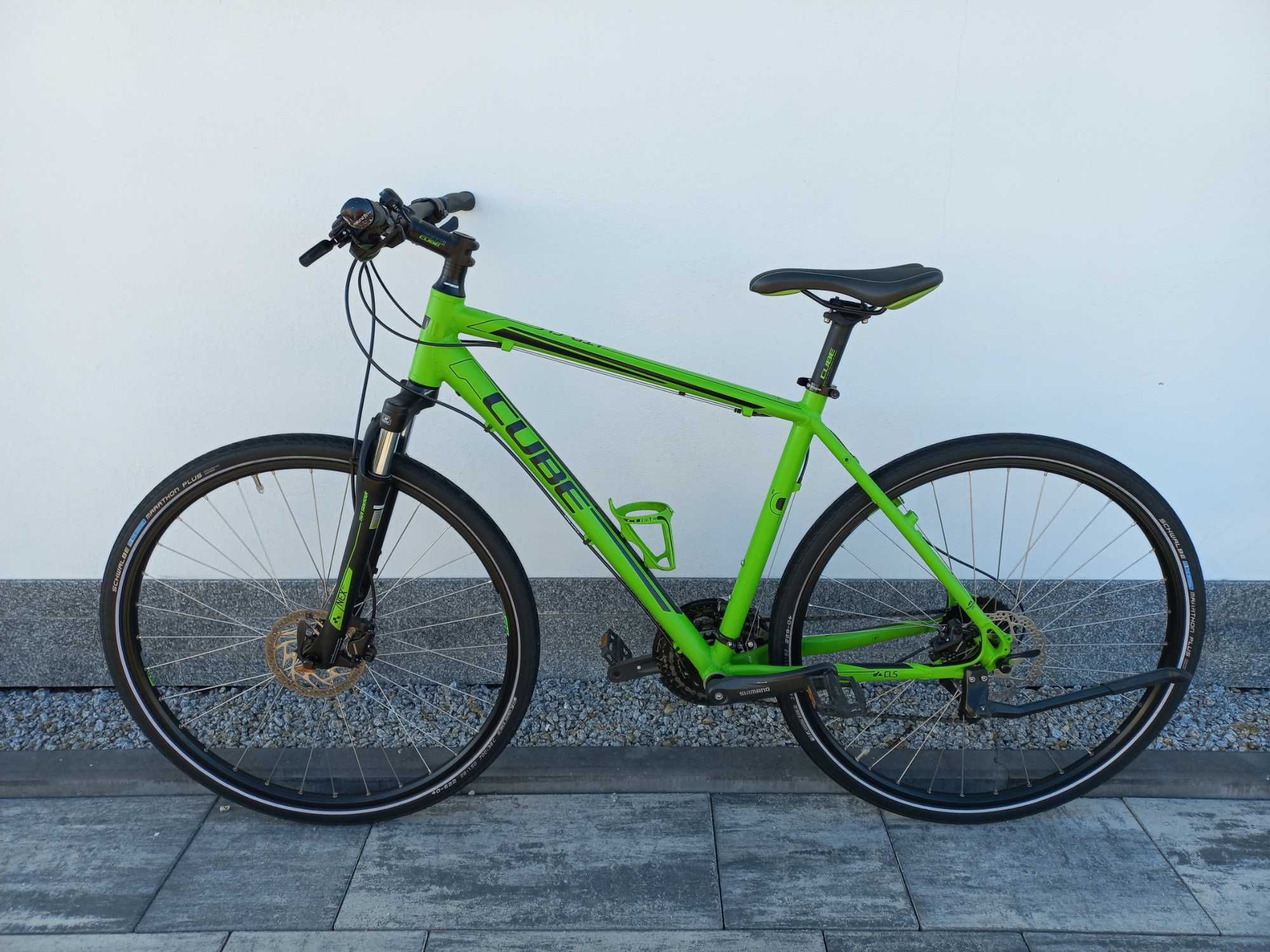 Crossowy * CUBE LTD CLS * Shimano Acera * hydraulika * amor z blokadą