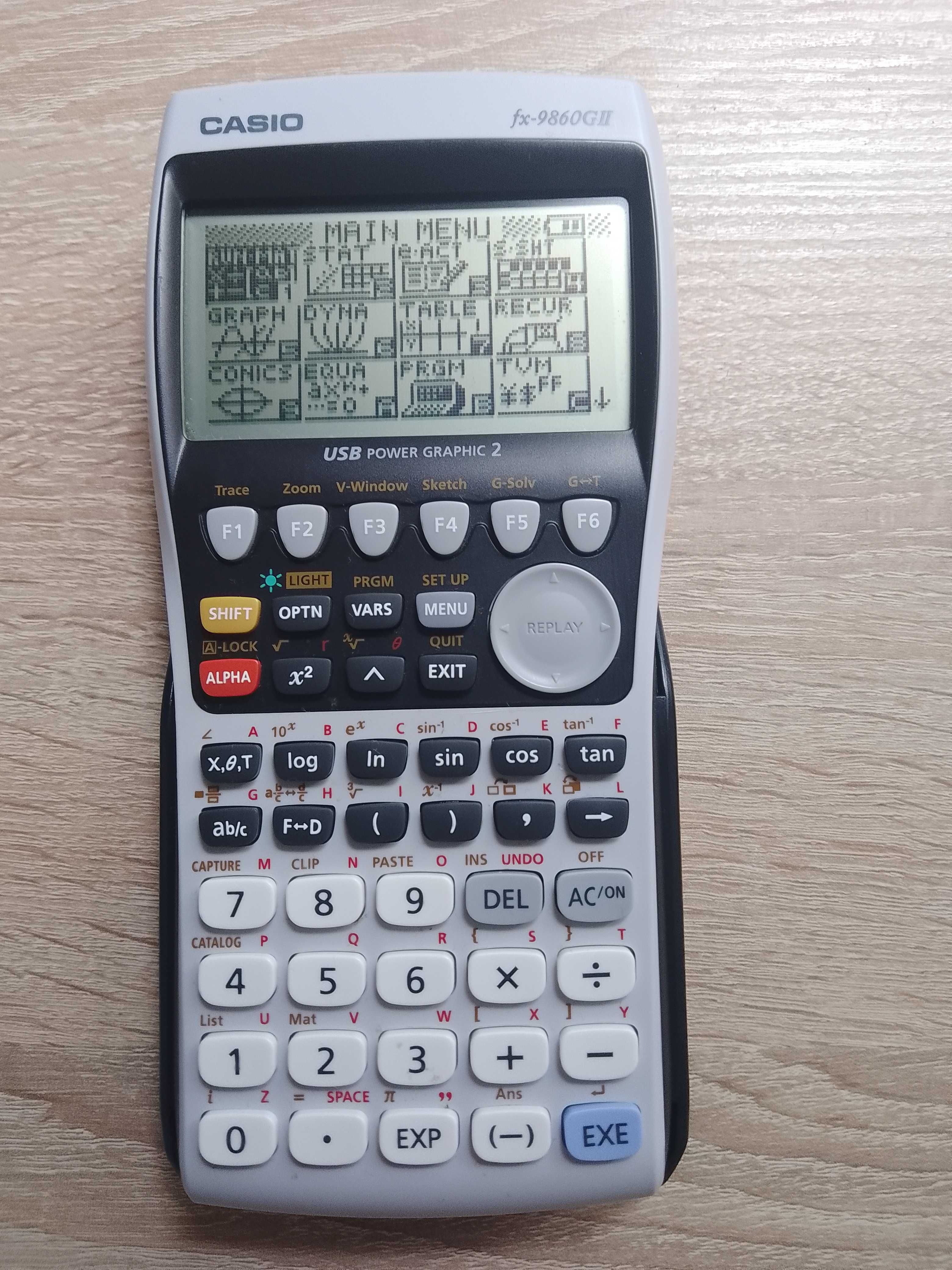 Kalkulator graficzny FX-9860GII naukowy Casio IB Mathematics AI AA