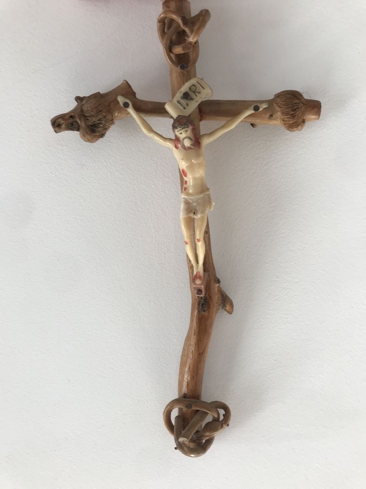 Krzyż unikat ozdoba dekoracja prezent upominek Komunia