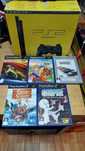 consola playstation 2 slim com caixa manuais e jogos