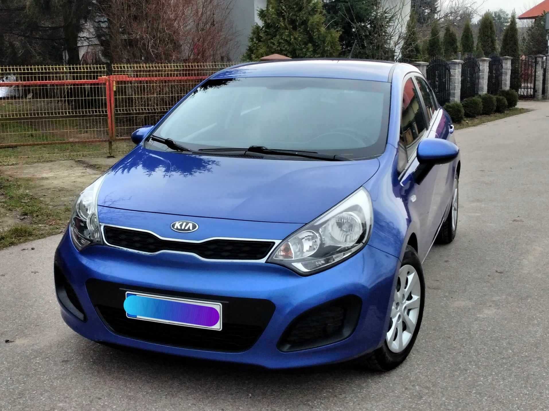 Kia Rio 2013 r. 1.2 benz