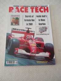 Revista internacional de Formula 1 "Race Tech" nº35 (April/May 2001)