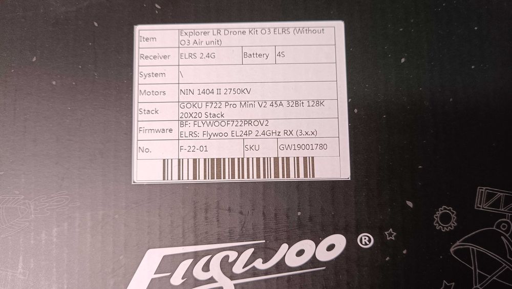 Dron FPV Flywoo Explorer LR 4 ELRS 2.4  Sub250