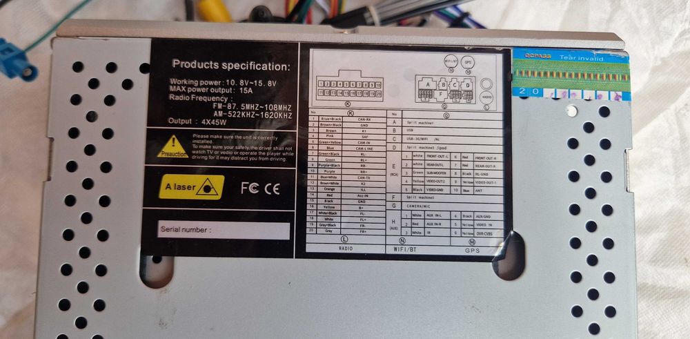 Radio nawigacja Audi A4 B6 B7 2001 do 2008 ANDROID 2DIN RDS Seat Exeo