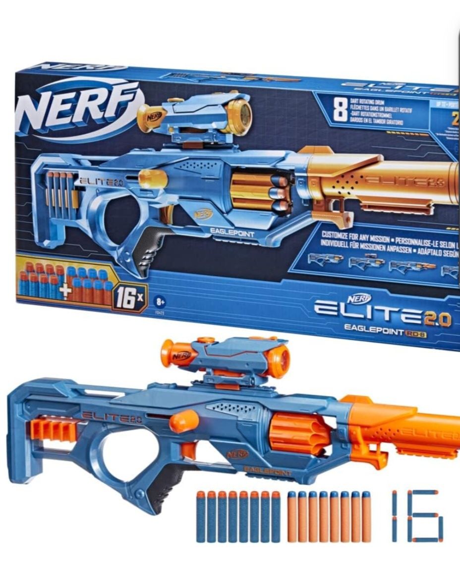 Nerf elite 2.0 zabawka idealna dla chłopca 9lat i wyrzej