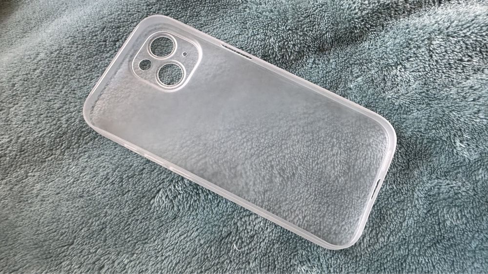 Pokrowiec etui plecki cienkie Iphone 15 transparentne matowe