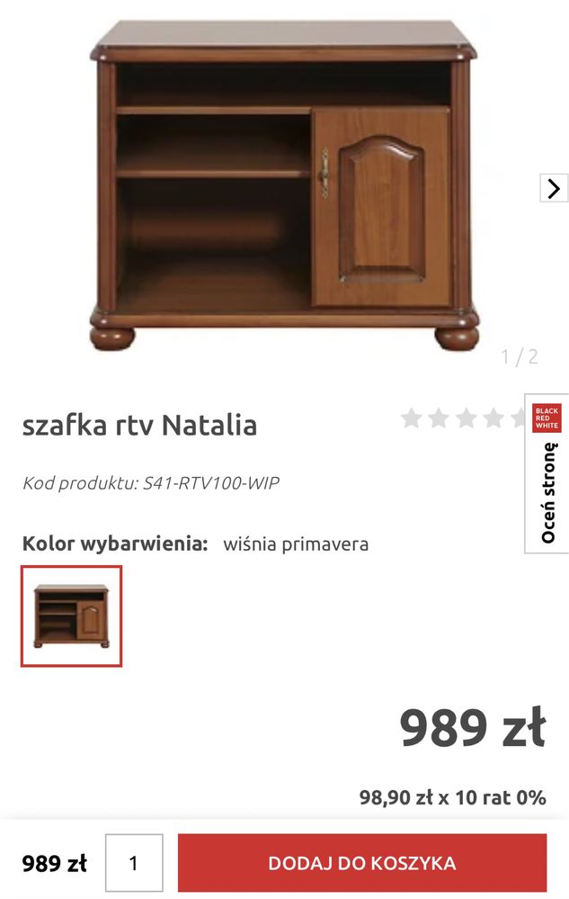 Szafka rtv Natalia brw