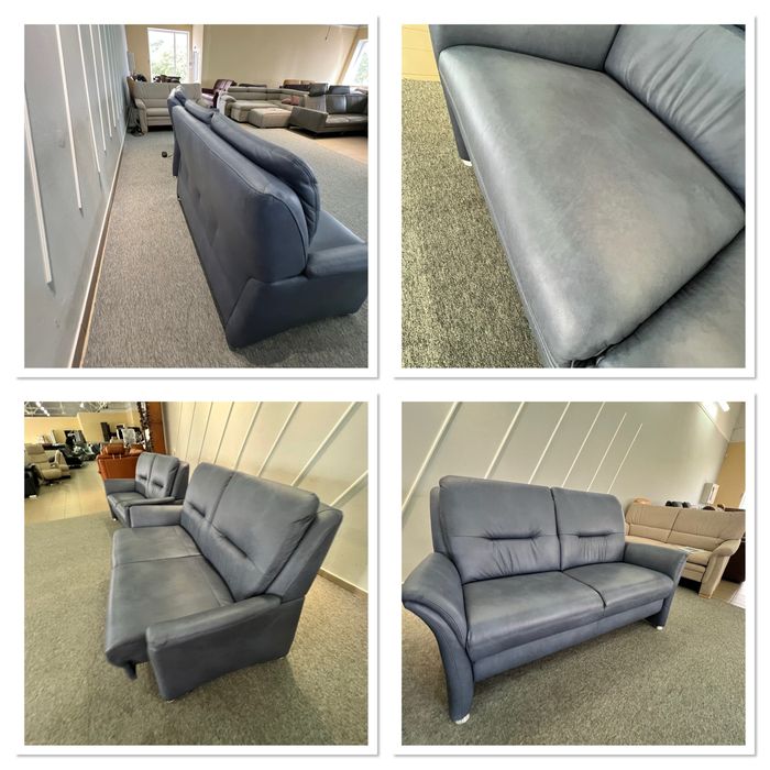 Диван шкіряний двійка