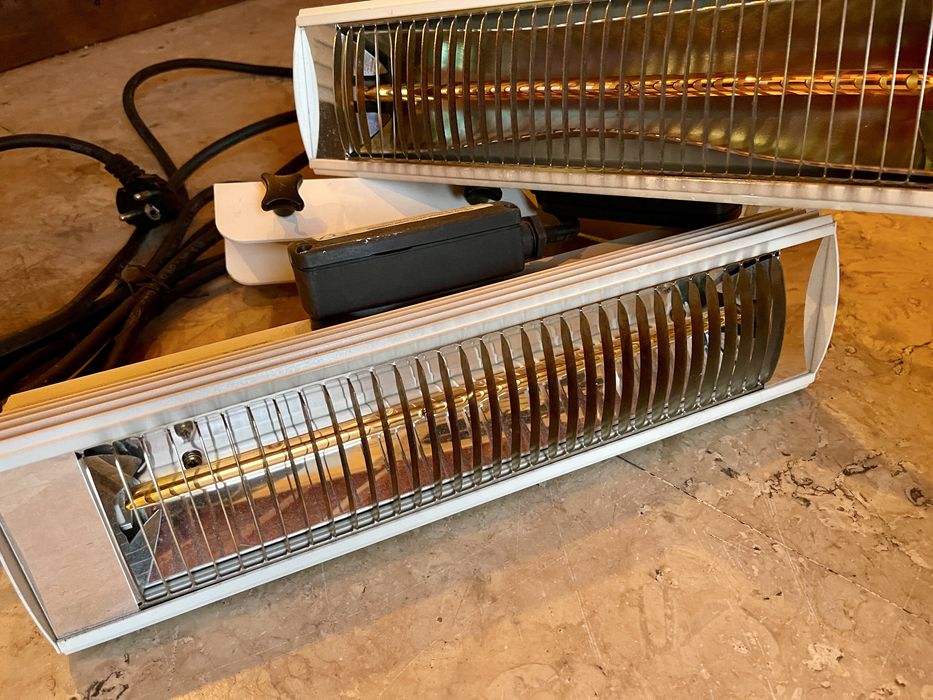 Aquecedores elétricos para esplanada