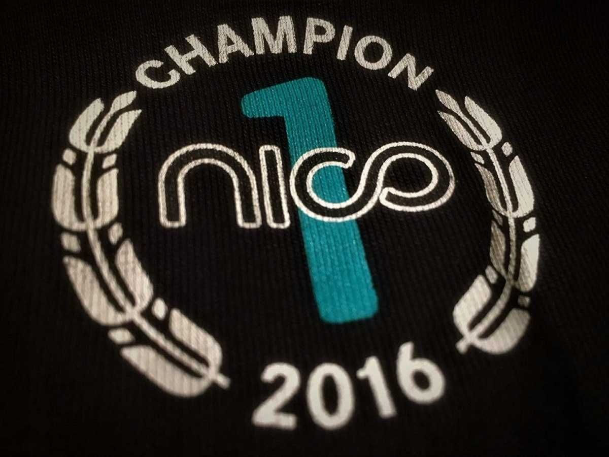 Mercedes AMG F1 NICO ROSBERG T-shirt męskie   R M