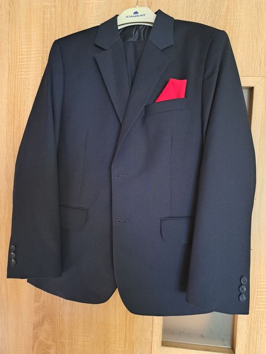 Garnitur granatowy r. 146 XXL
