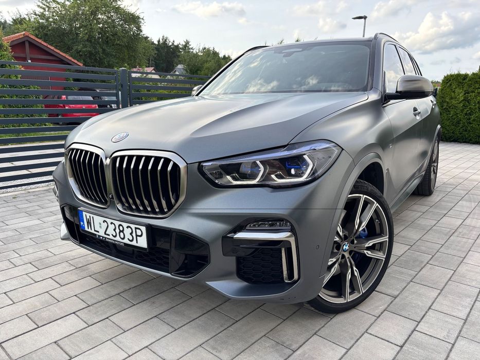 BMW X5 M M50d Salon Polska Faktura Vat 23% Serwis ASO Hak M-Pakiet