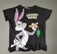Koszulka t-shirt h&m looney tunes królik bugs 158/164