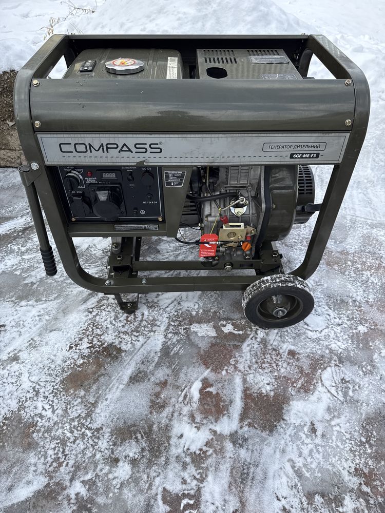 Дизельный генератор COMPASS 6 кВт
