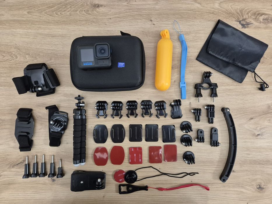 GoPro 13 + pełny zestaw akcesoriów + karta samsung 256GB