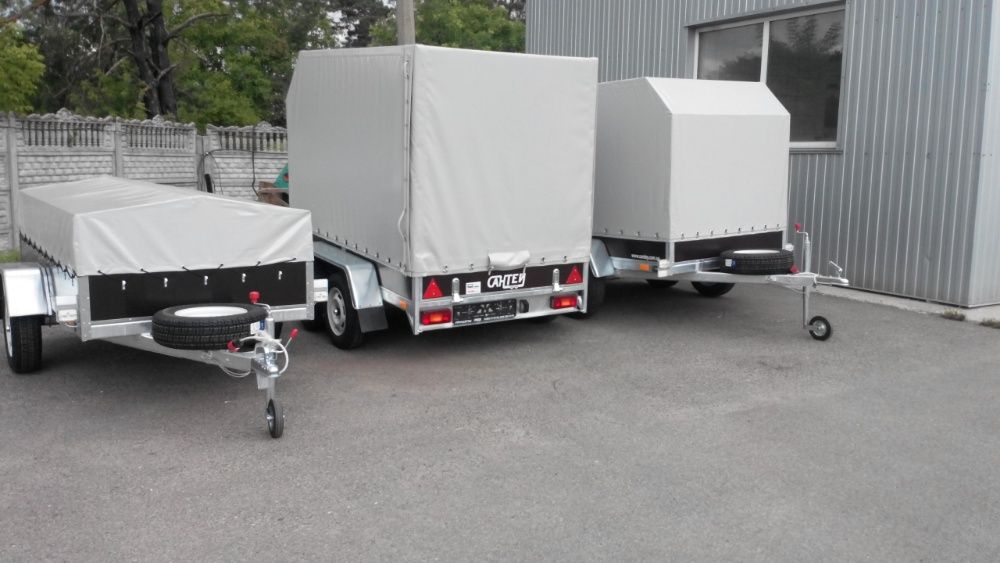 Прокат аренда прицепа, прицепа, лафета для авто в Бровари (Асортимент)