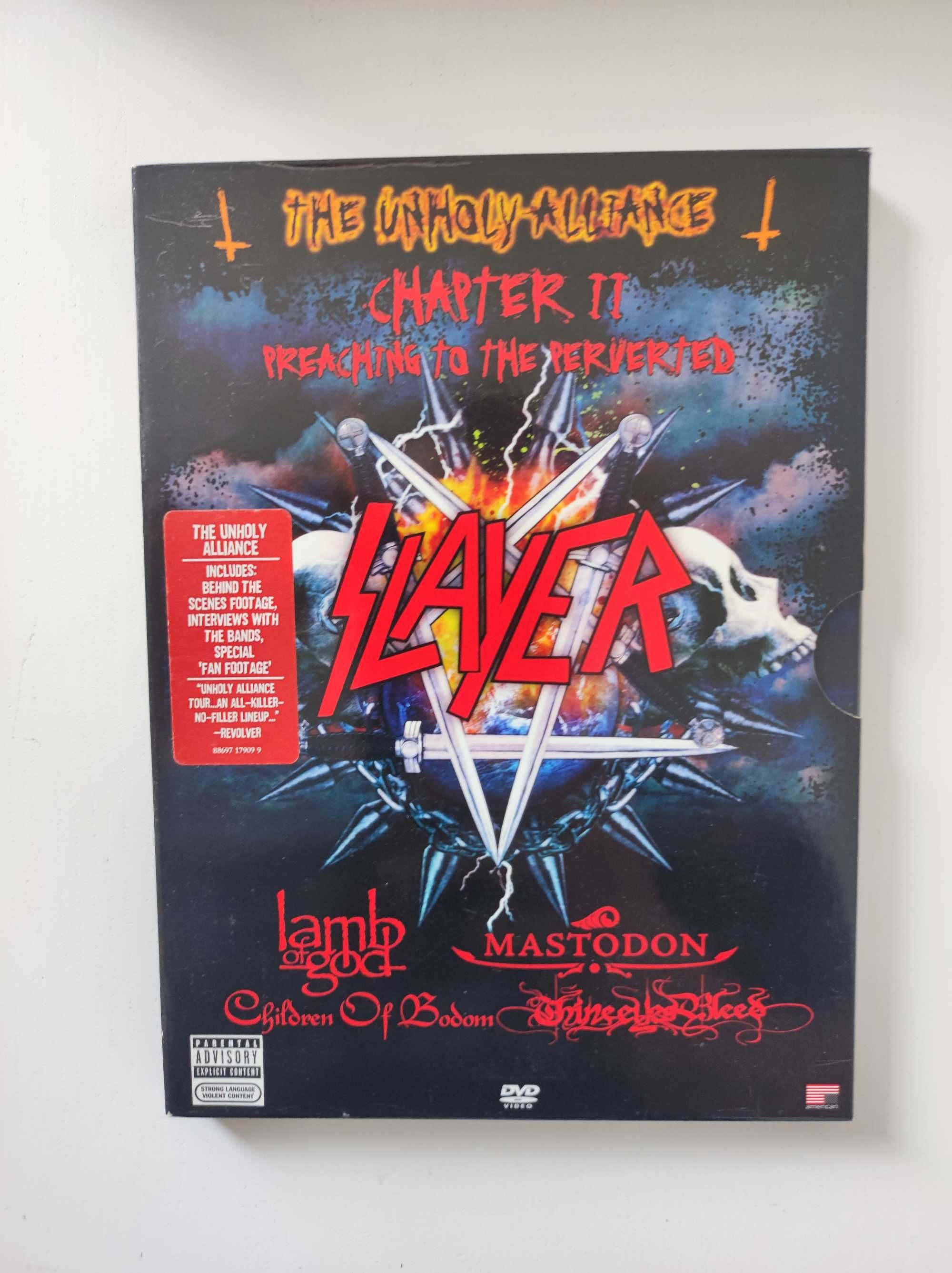 DVD koncert The Unholy Alliance - Slayer, Lamb Of God Mastodon