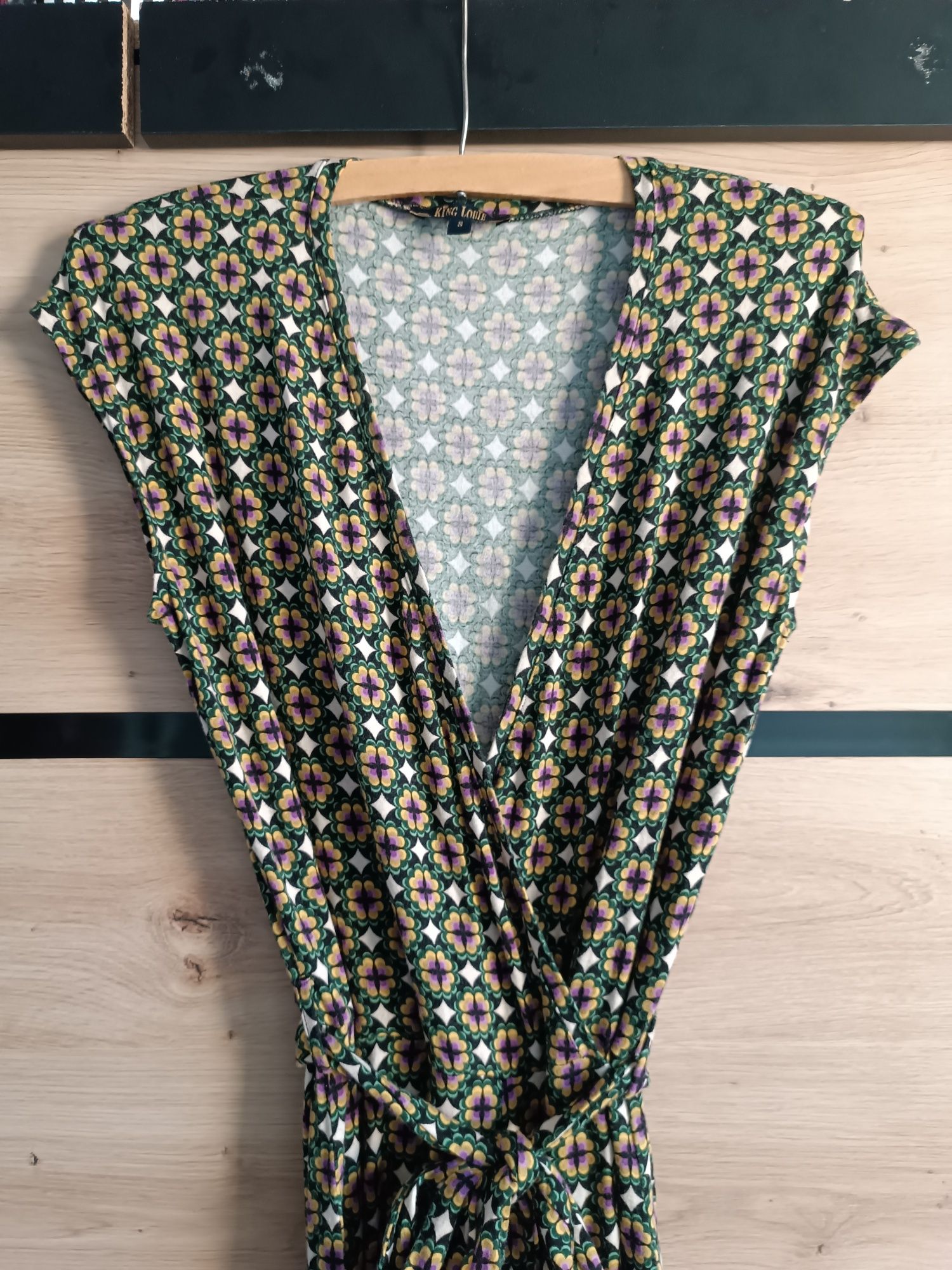 King louie kombinezon rozmiar S vintage/retro  kwiaty