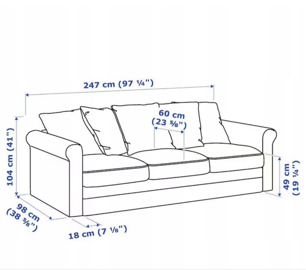 Sofa Gronlid IKEA