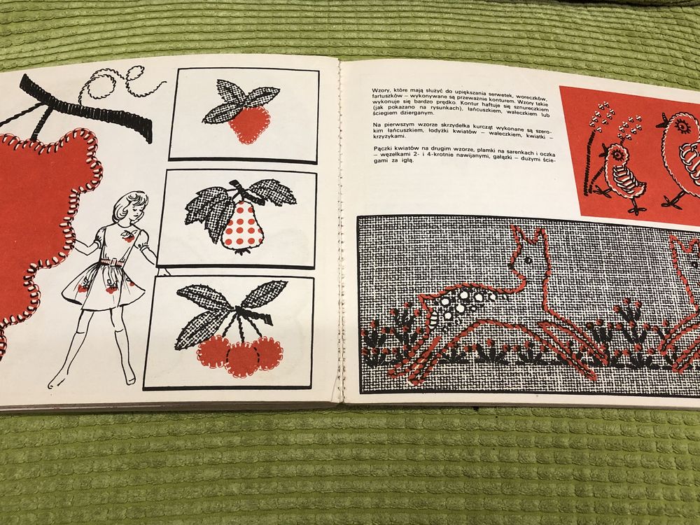 Книга по вышиванию Haft Modny. Автор Jadwiga Turska