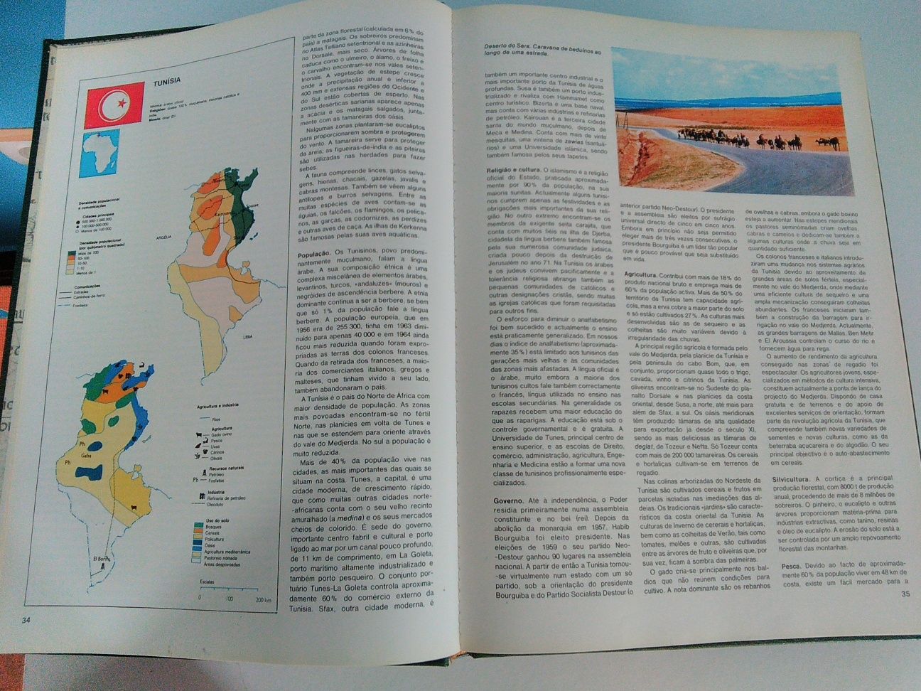 Coleção de 4 livros Geografia Universal