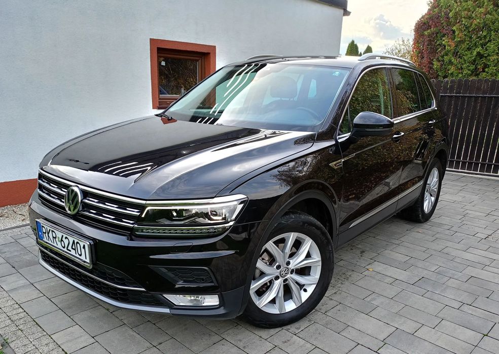 Volkswagen Tiguan 4x4, DSG, 2,0 tdi 150KM Highline, Full LED