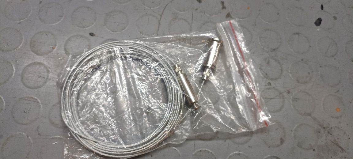 zawiesie linki profil aluminiowy do led kpl 5m