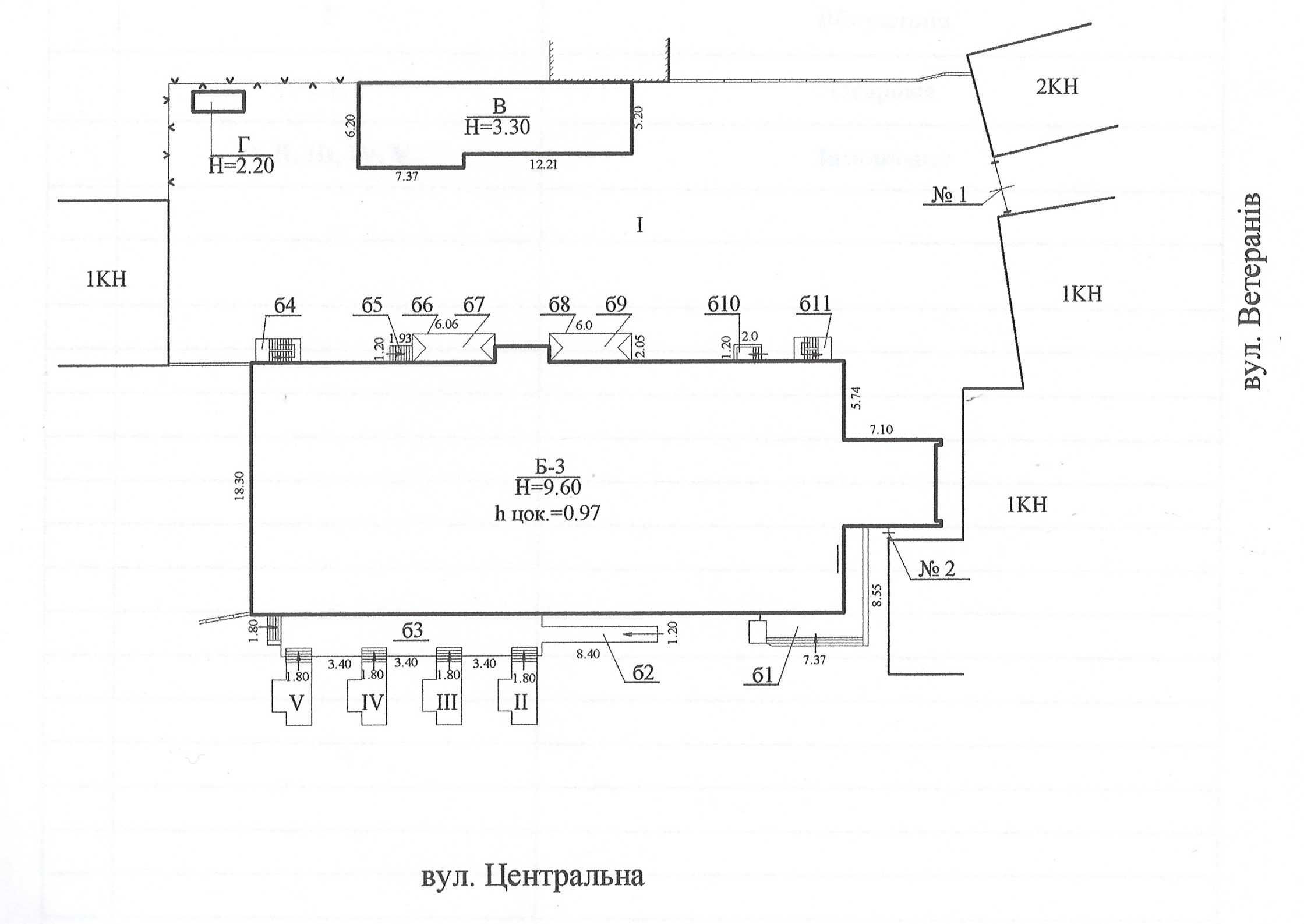 Продаж 3-поверхового торговельного центру 1821 кв.м, м. Апостолове