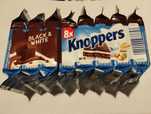 Wafelek knoppers czarno-biały 8 x 25 g