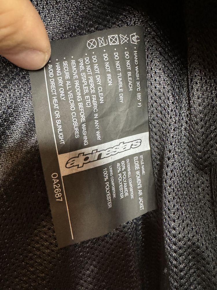Letnia Damska Kurtka Motocyklowa Alpinestars L Eloise Air Dainese Rst