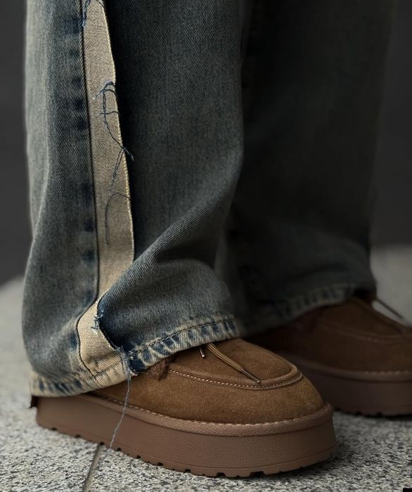 Зимові кросівки уггі на хутрі