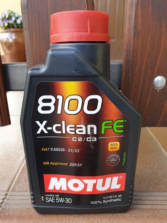 MOTUL 8100 5W-40 X-clean 1L