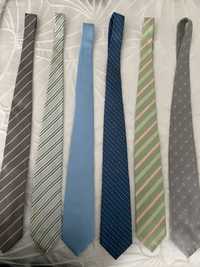 Conjunto 6 gravatas de várias marcas