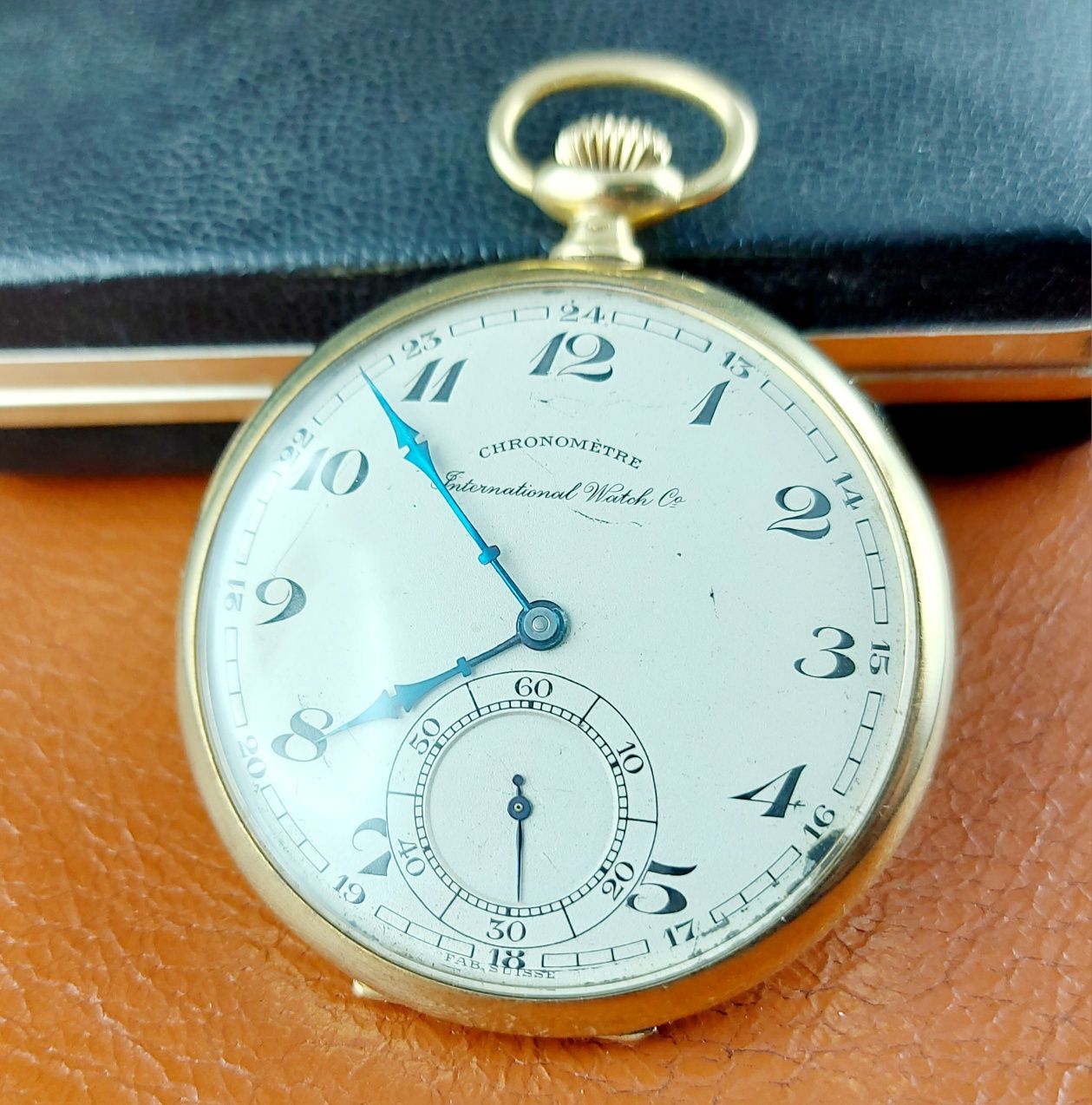 Zegarek IWC Schaffhausen Chronometer złoto 18k Unikat lata 20te
